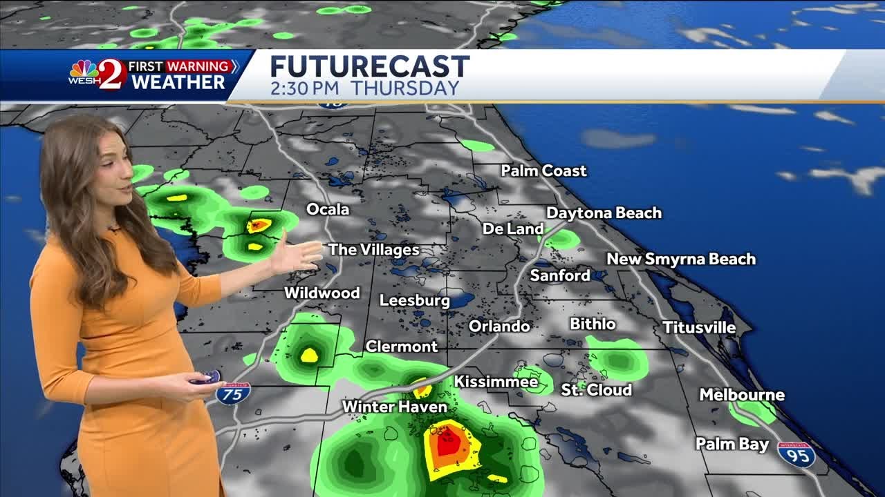 Mix of sun and clouds before rain rolls in late Thursday afternoon ...