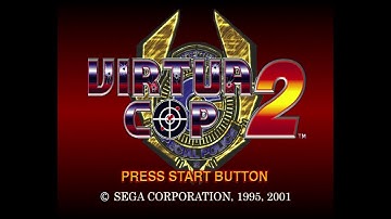 Sega Dreamcast - Virtua Cop 2