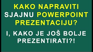 Kako napraviti dobru prezentaciju? - Think About