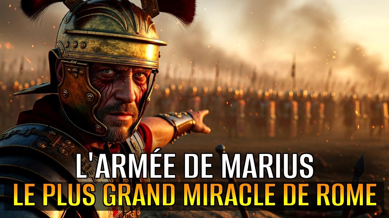 40,000 ROMAINS Contre UN MILLION De Barbares! La Tactique Géniale De Marius Sauva Rome!