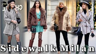 How to Dress Like a Milanese: Chic Winter Outfits \u0026 Old Money Elegance | Statement Coats \u0026 Faux Fur