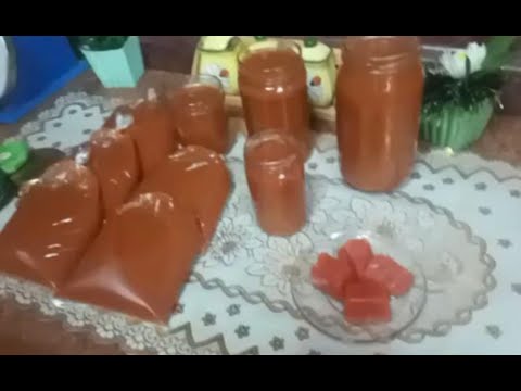 تجهيزات رمضان الجزء الثالث المعلقه السحريه لتخزين الطماطم لأطول وقت بدون تغيير في اللون والطعم 