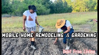 *NEW MUST WATCH! JAM -PACKED WITH MOBILE HOME UPDATES & GARDENING!#mobilehome #debtfreeliving #viral
