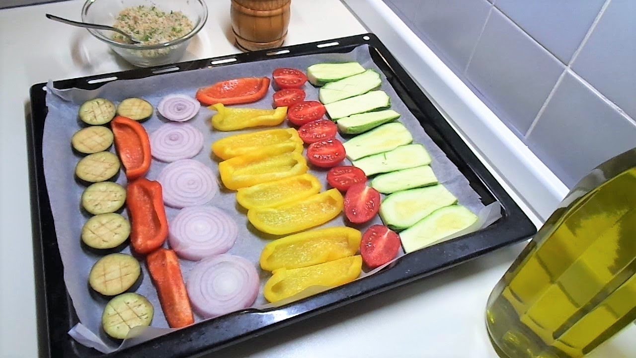 овощи гратен печеные в духовке - YouTube