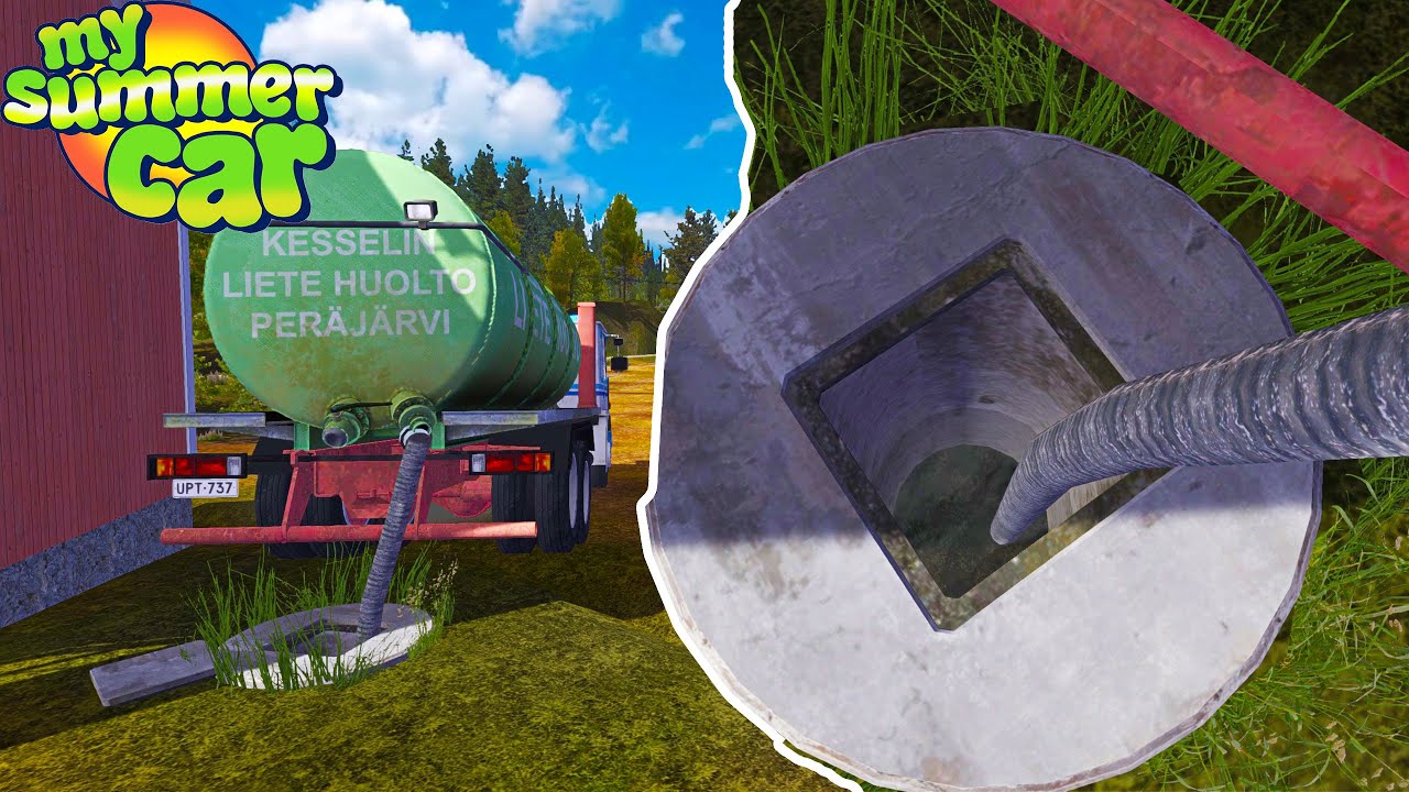 PUMPING OUT A SEPTIC TANK FOR CASH - My Summer Car Story [S3] #165 | Radex