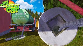 PUMPING OUT A SEPTIC TANK FOR CASH - My Summer Car Story [S3] #165 | Radex