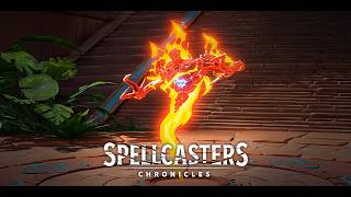 VFX on creature Elemental Fire - Spellcasters Chronicles