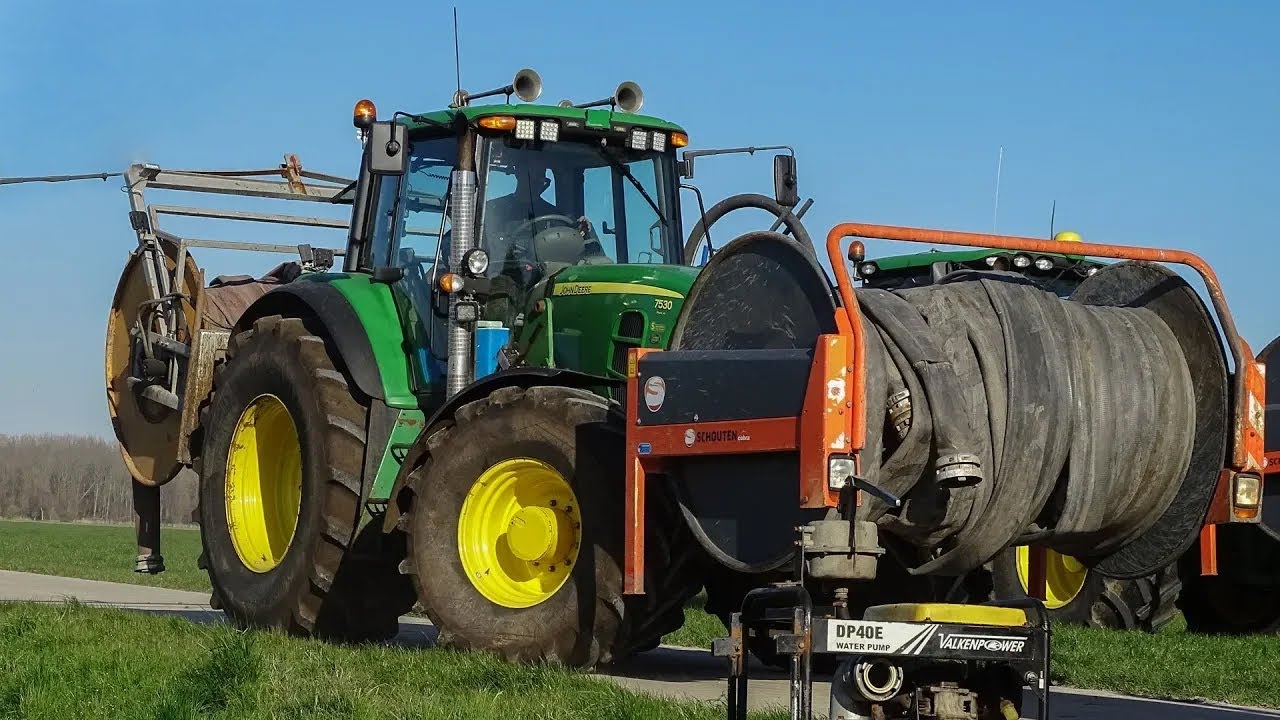 Injecting Slurry | John Deere 7530 + Tjalma | Dekker Putten | 2020