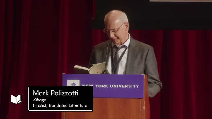 Nicholas Elliott, reads for Scholastique Mukasonga...