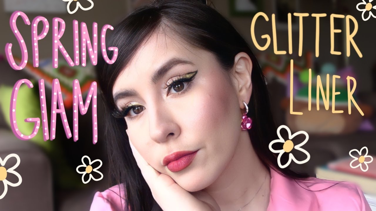 EASY SPRING GLITTER LINER MAKEUP ELF KOSAS PINK SPRING OMBRE LIPS