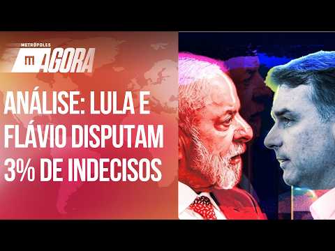 "Lula e Flávio precisam focar nos 3% de eleitores indecisos", analisa Gabriel Buss