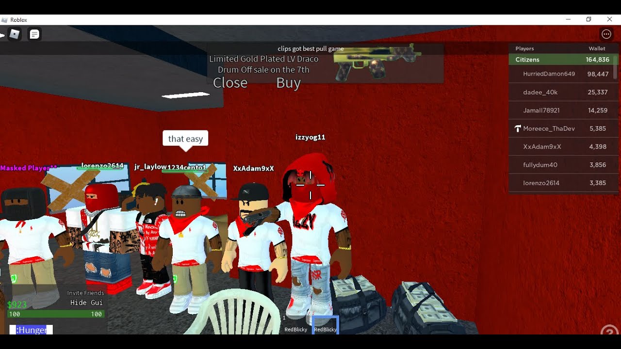 Playing Roblox Hoodlum City Wit The Gang Hc9r YouTube 
