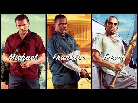 Видео: Новый трейлер Grand Theft Auto 5: главные герои