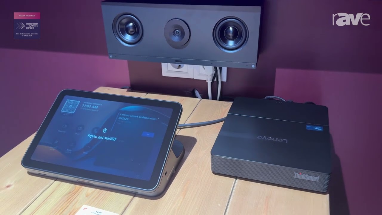 ISE 2026: Lenovo Unveils Lenovo and Huddly Meeting Room Solutions