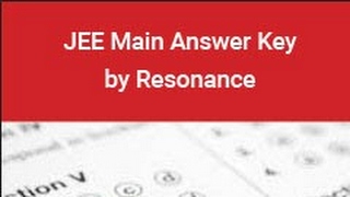 Jee main 2017  answer key ......See your rank