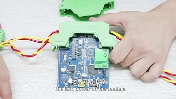 configuration parameters and software application of GCAN-204 Modbus RTU to CAN bus gateway