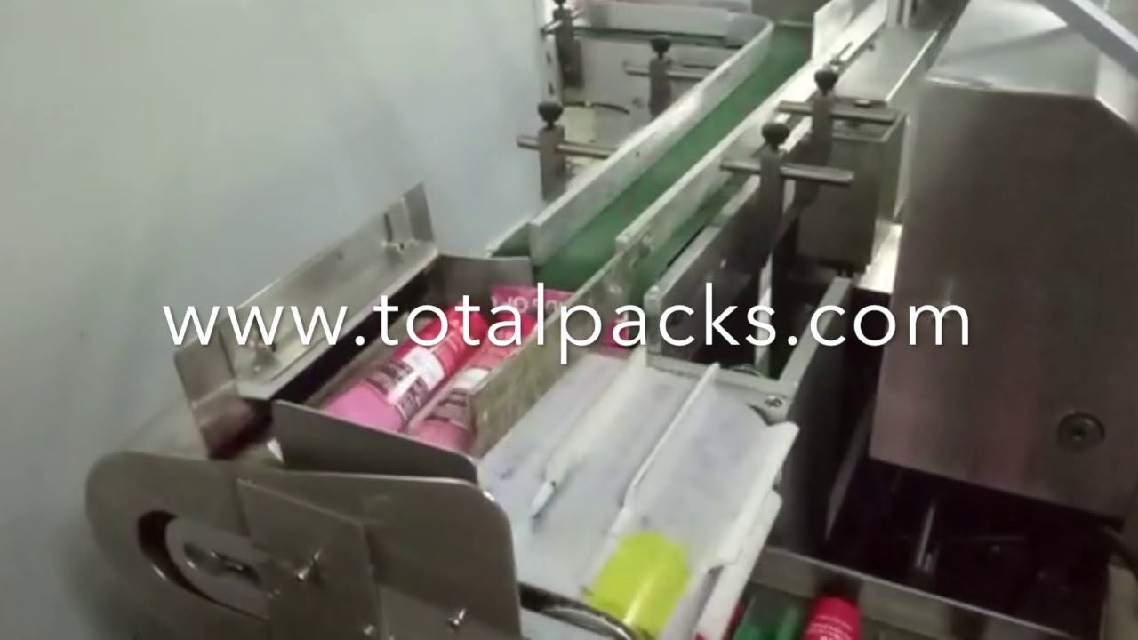 TCM-200A Horizontal Tube Cartoning Machine - YouTube