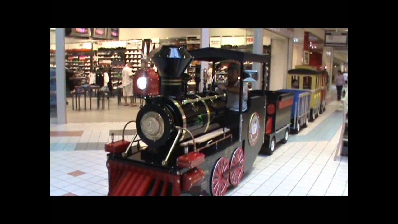 A train inside the Mall (BellaTori Family Train)