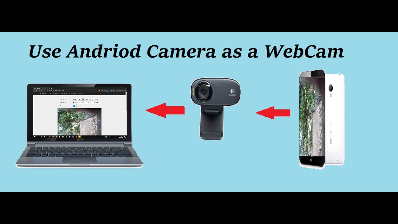 how to use your android mobile as webcam using... Use Android Phone as a WebCam - YouTube