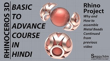 Rhino Project - How to assemble Beads in Rhino