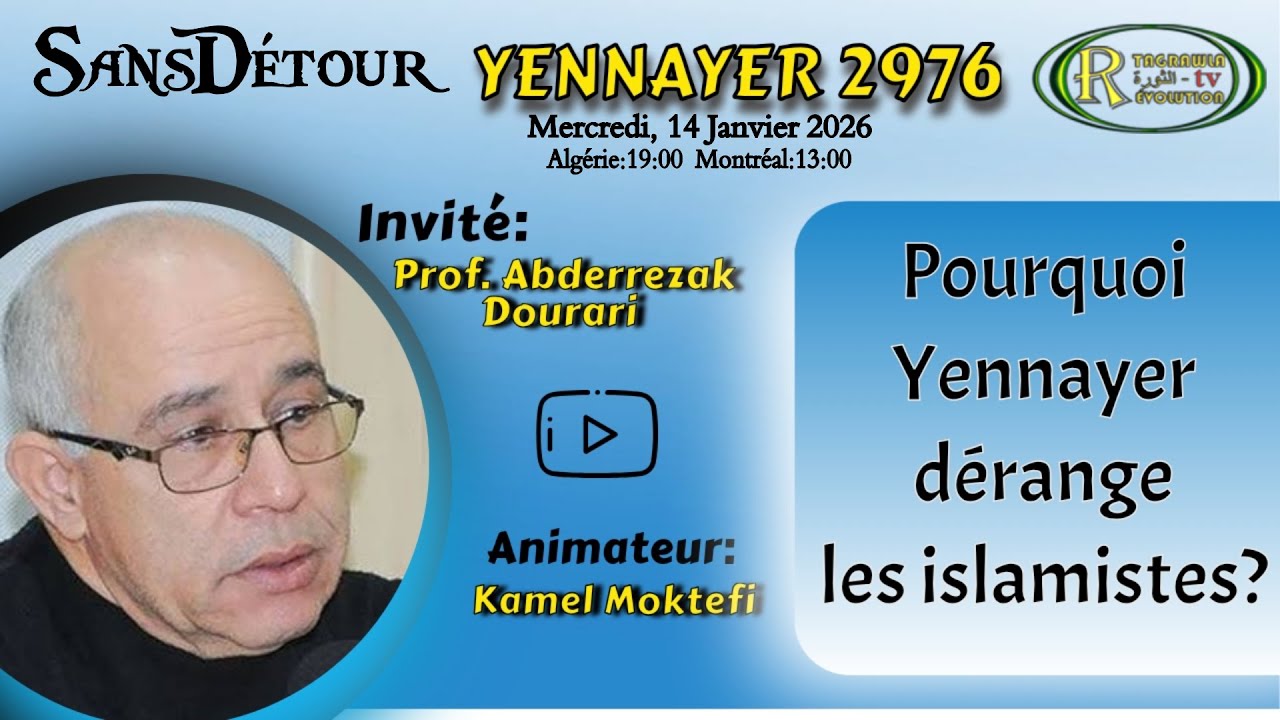 Pourquoi   Yennayer  dérange   les islamistes?