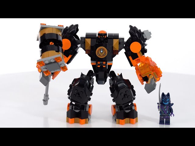 LEGO Ninjago Cole's Elemental Earth Mech 71806 review! Cheap chonk