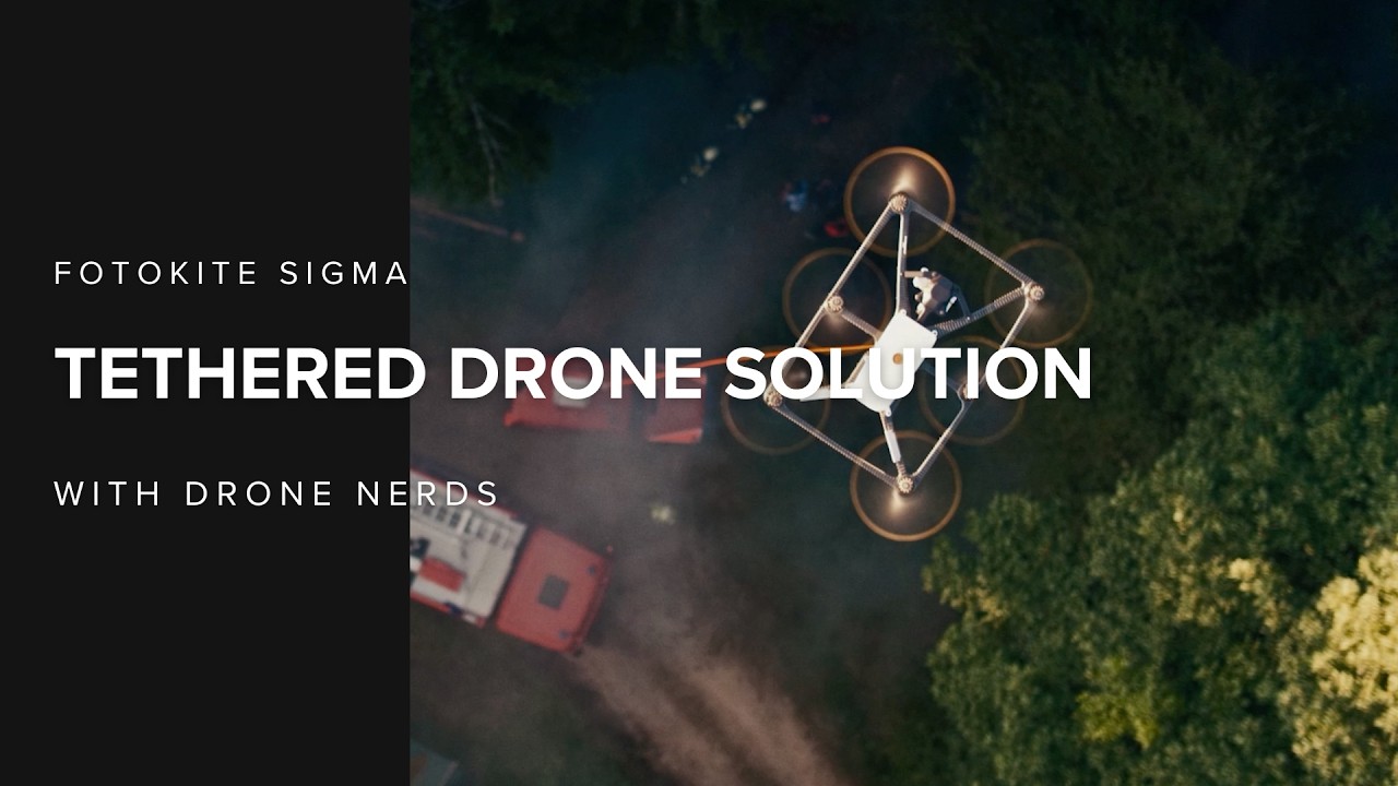 This Tethered Drone Doesn't Need A Battery Or Part 107 To Fly