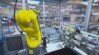 Automatic Station for Centralized Diffusers Assembly - Full Video