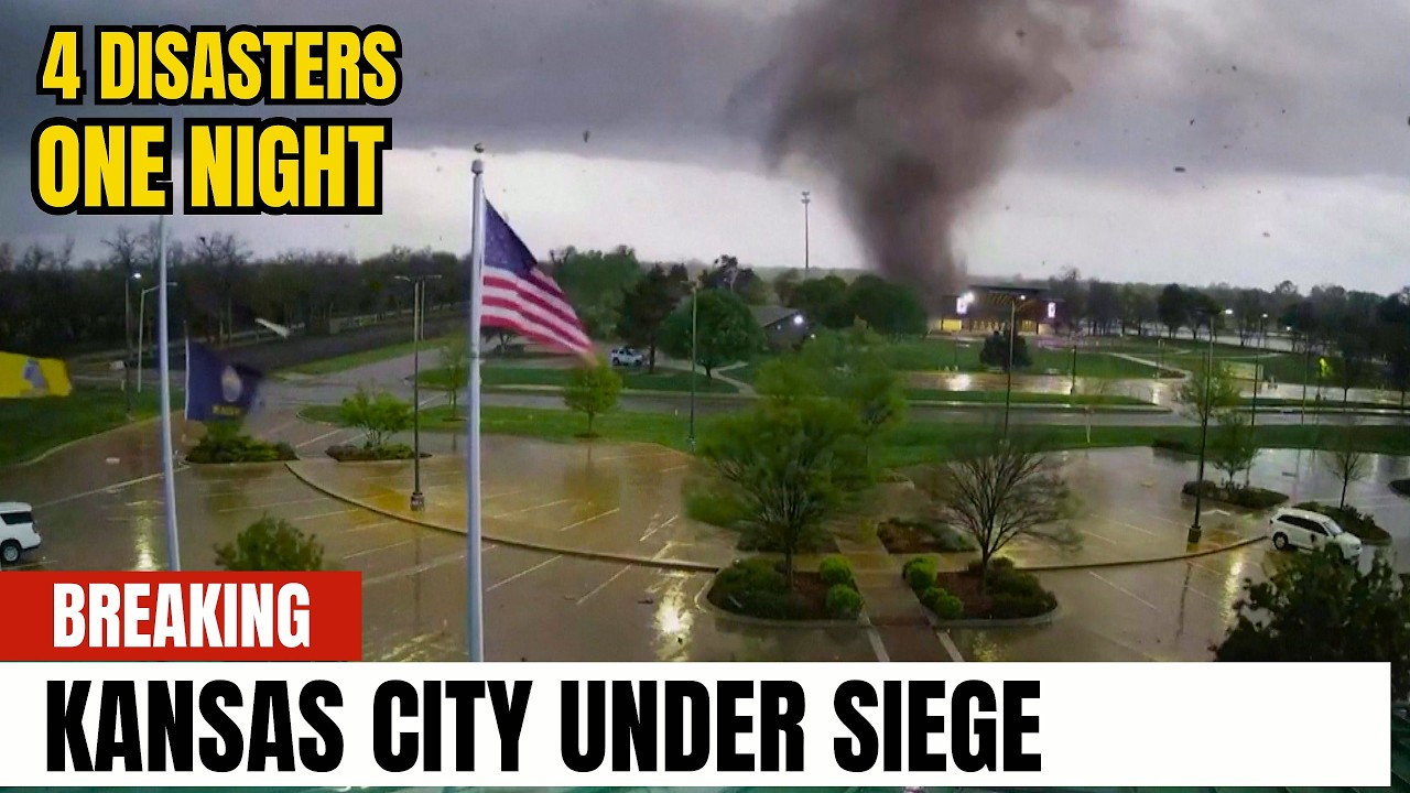 Breaking News: Oklahoma Hit by Chaos MONSTER Tornado Outbreak! 30% EF4 Risk, Millions Fleeing