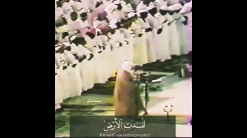 فهزموهم بإذن الله وقتل داوود جالوت. تلاوة الشيخ علي جابر