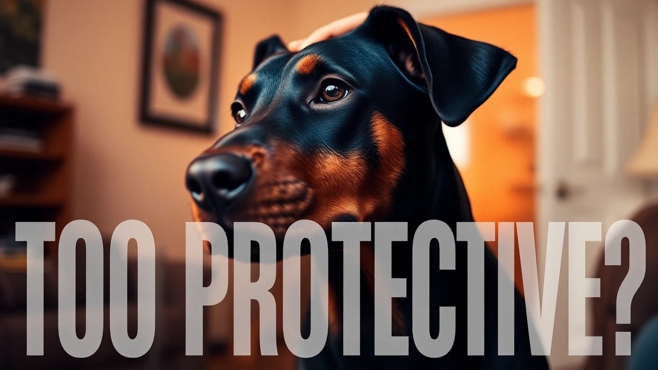 Is Your DOBERMAN Too Protective? - YouTube
