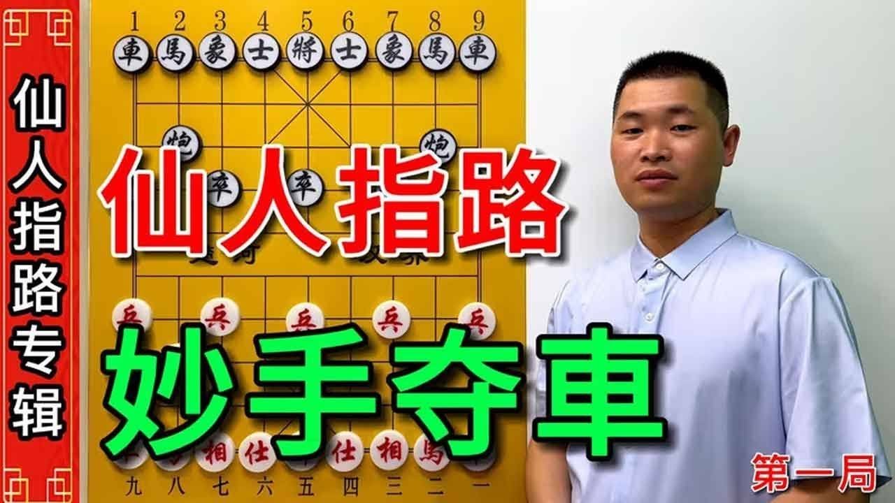 【《仙人指路》布局合集系列】仙人指路应对卒底炮精彩出招，快马加鞭妙手夺車，真是大放异彩