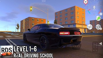 Réal Driving School - Level 1 - 6 [Android & iOS]