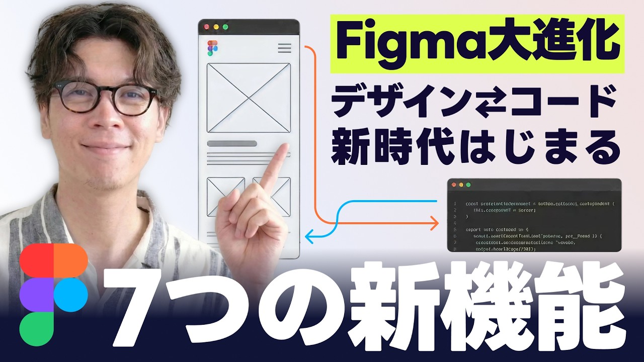 【Figma最新】ついに“デザインとコードが繋がる時代”へ。初心者も知っておくべき7つの新機能