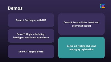Demo | Creating clubs and managing registration