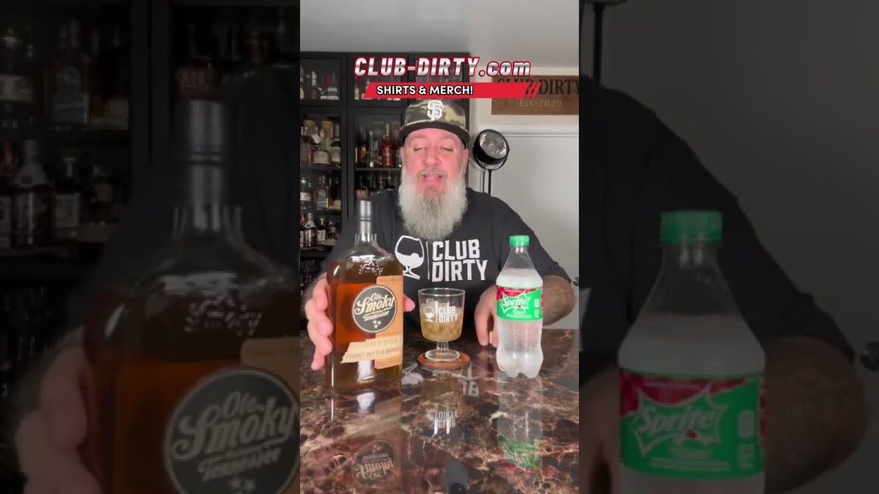 Ole Smoky Peanut Butter Whiskey x Sprite Winter Spiced Cranberry