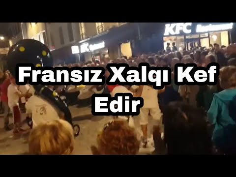 Fransız xalqı kef edir😄