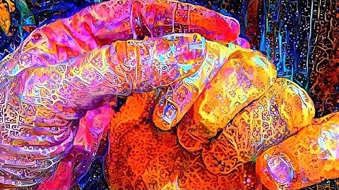 Garnetflame Hypnagogic [Ai music video, Ambient/Drum and Bass]