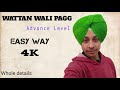Easy way to tie wattan wali pagg  full tutorialtrending pagg sukhmanbilkhu