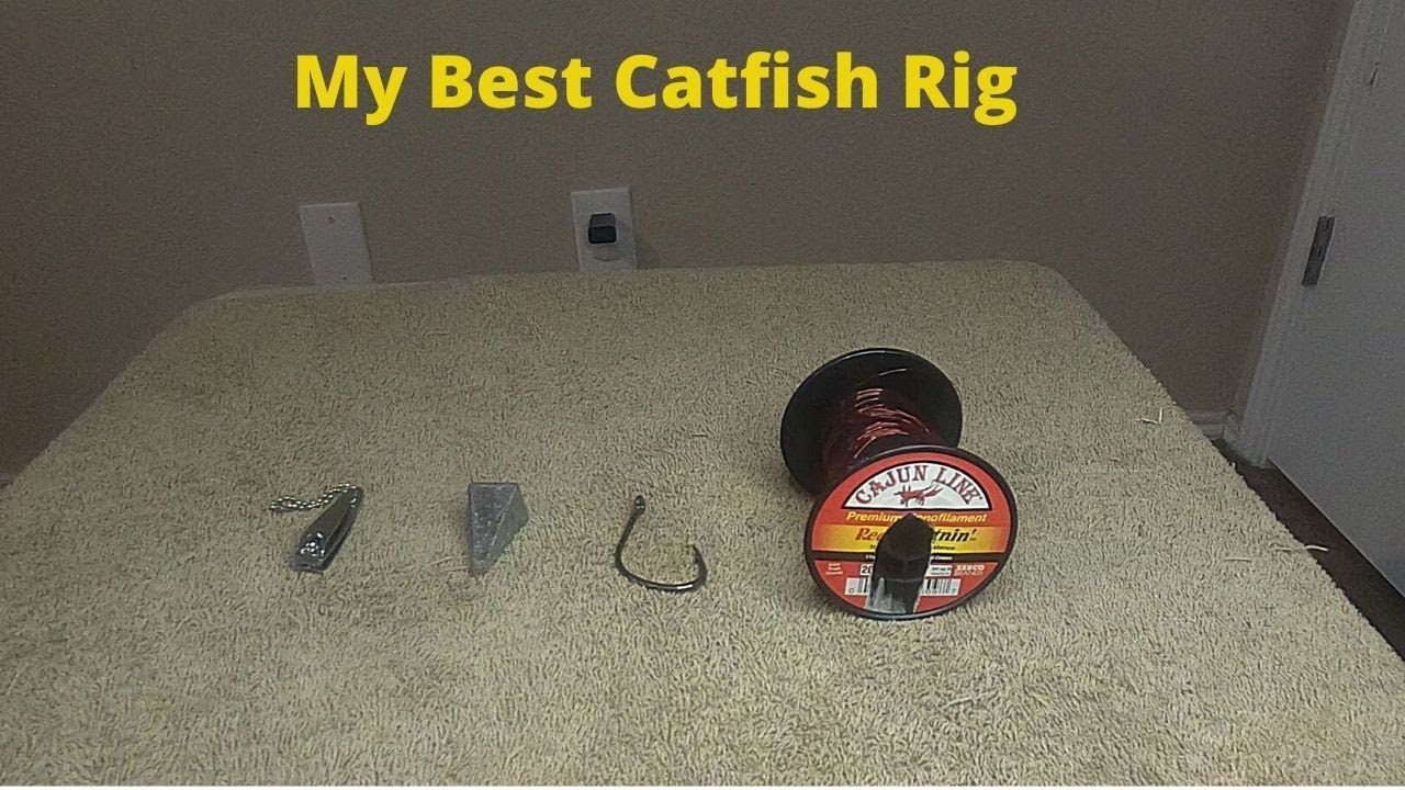My Best Catfish Rig (A easy setup that will catch fish in any body of  water) 