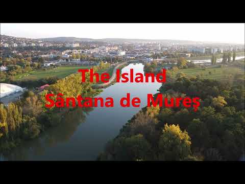 The Island Mures, Sântana de Mureș #romania #travel #drone