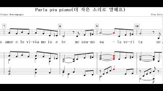 Parla piu piano(더 작은 소리로 말해요) / Nino Rota-for Baritone