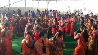 సాంప్రదాయ కోలాటం చూతము రారండి - Traditional Kolatam & Dandiya for all Events in Hyd by Raajsangeeth.