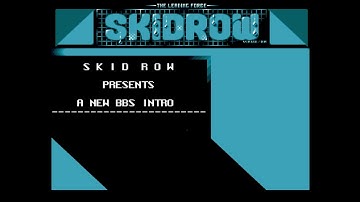 New BBS Intro by Skid Row (Amiga Intro) 1993