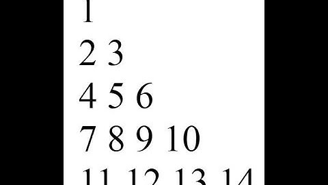 How to make  triangle pattern of numbers in PHP (Hindi)