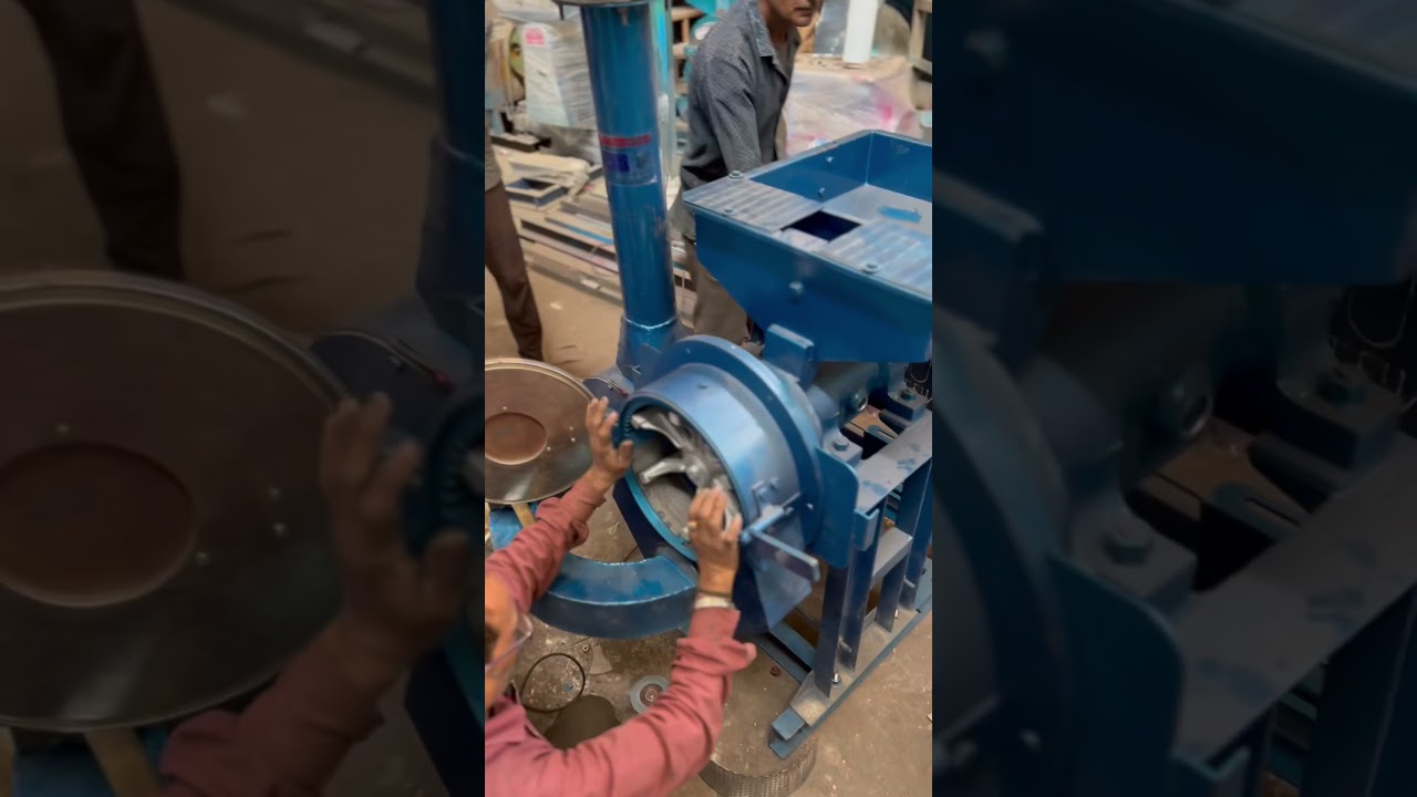 15H.P Double Chamber Blower Cyclone System StoneLess Atta Chakki Flour mill📱📞☎️ +91 93402 60259