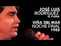 Capture de la vidéo José Luis Rodríguez El Puma | Festival De Viña Del Mar - Noche Final | Chile 1988