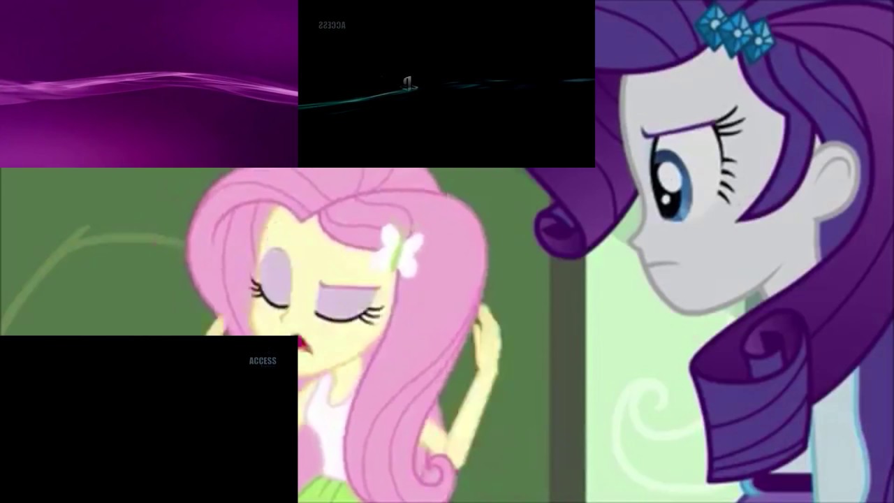 PlayStation 2 and Fluttershy have a Sparta Locomotion V3 Remix (feat. PS3 and PS4)