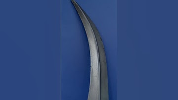 The patterned crucible steel blade of a Persian Khanjar dagger #shorts