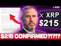 XRP Price Surges to $215?! Confirmed! π